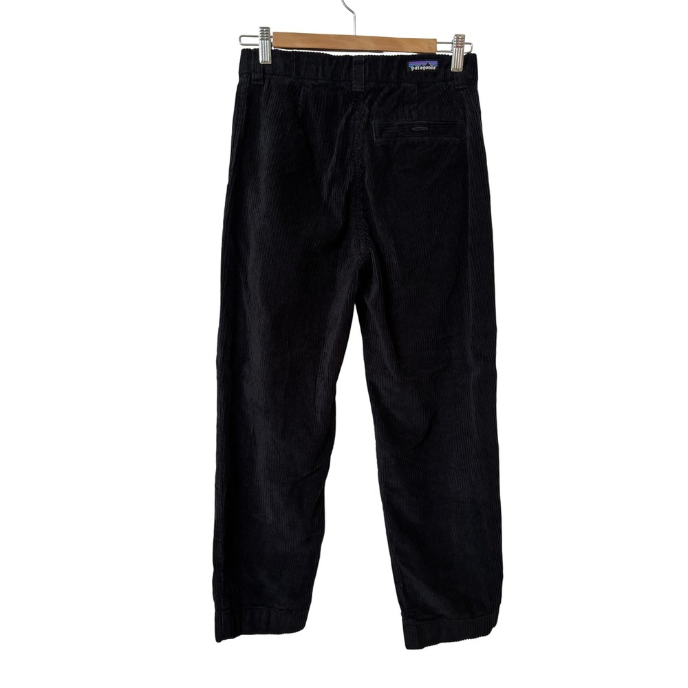 Patagonia Organic Cotton Corduroy Pants Black 21595FA24 Women 2 Wide Wale